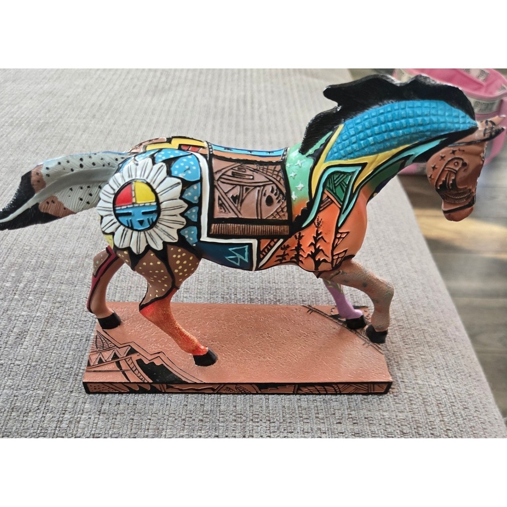 Trail of Painted Ponies Indian Summer Buddy Tubinaghtewa 12266 Horse Figurine